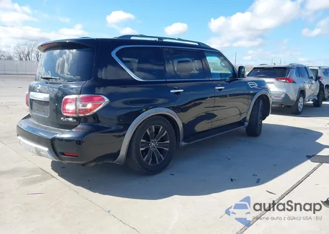 2017 Nissan Armada Platinum z USA, uszkodzony, nr VIN JN8AY2ND5H9008630